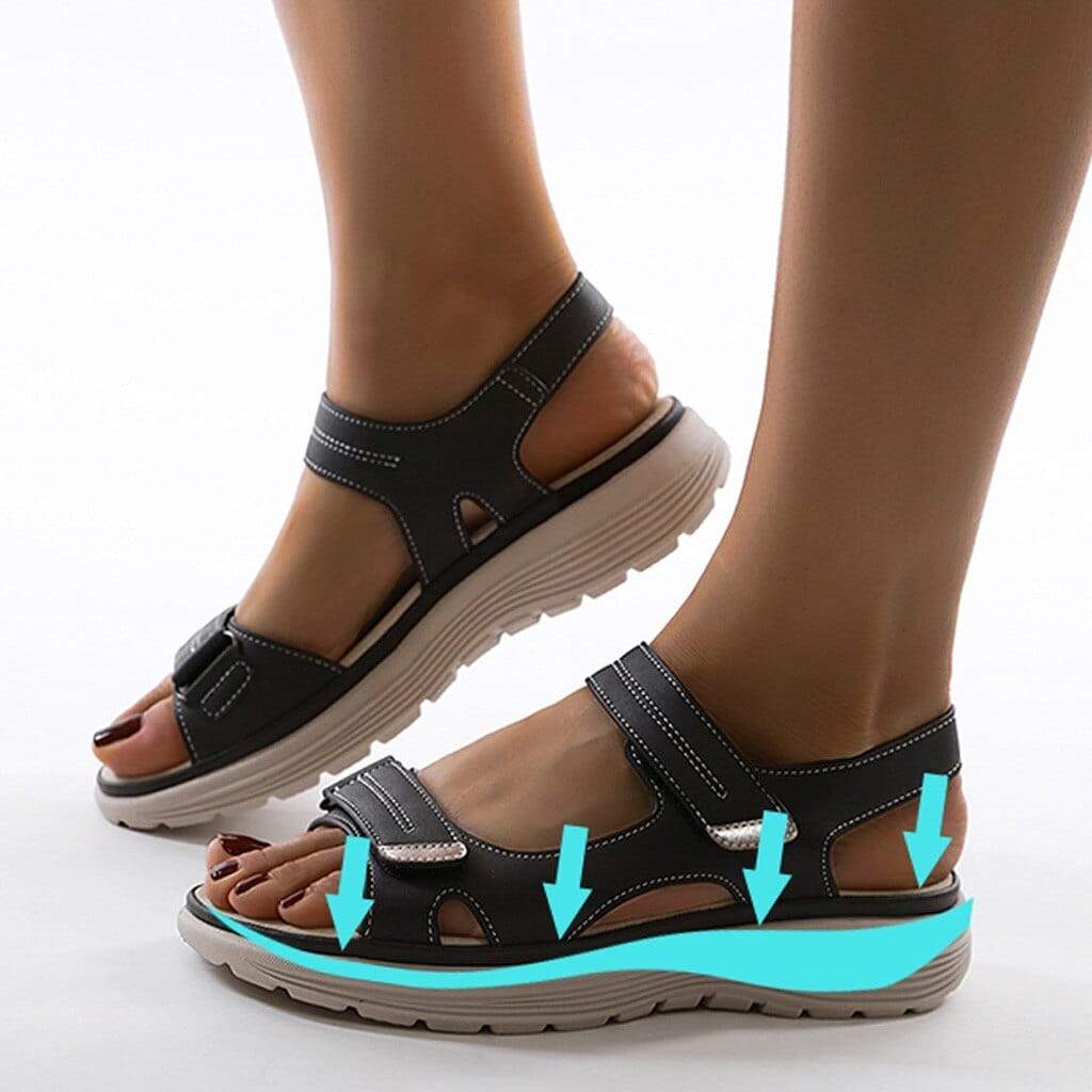 ShopNory | Orthopädische Sandalen für Damen – Verstellbare Riemen für Optimalen Komfort