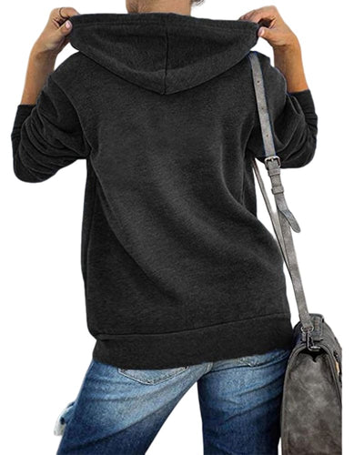 Shopnory | Damen Reißverschluss Hoodie