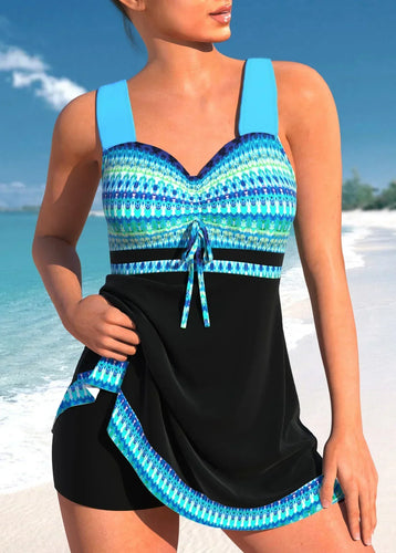 Schlanker, Leichter Tankini aus Patchwork