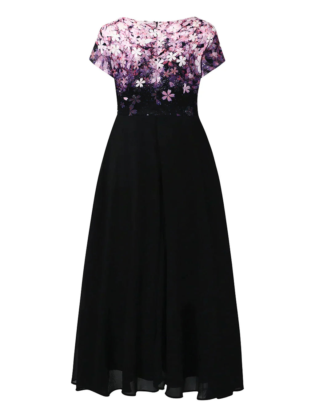 Shopnory | Elegantes Midi Kleid mit Blumen-Spitze