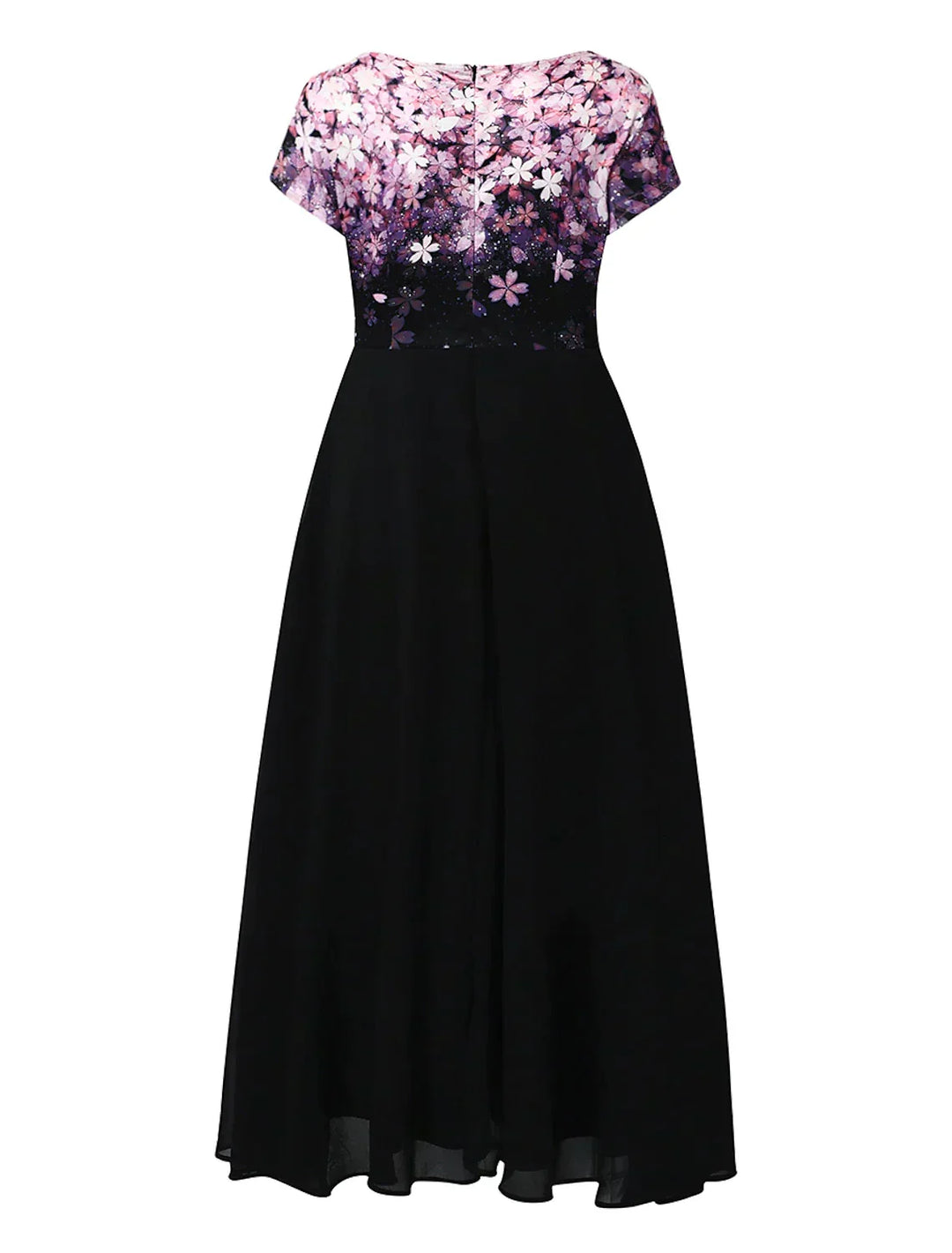 Shopnory | Elegantes Midi Kleid mit Blumen-Spitze