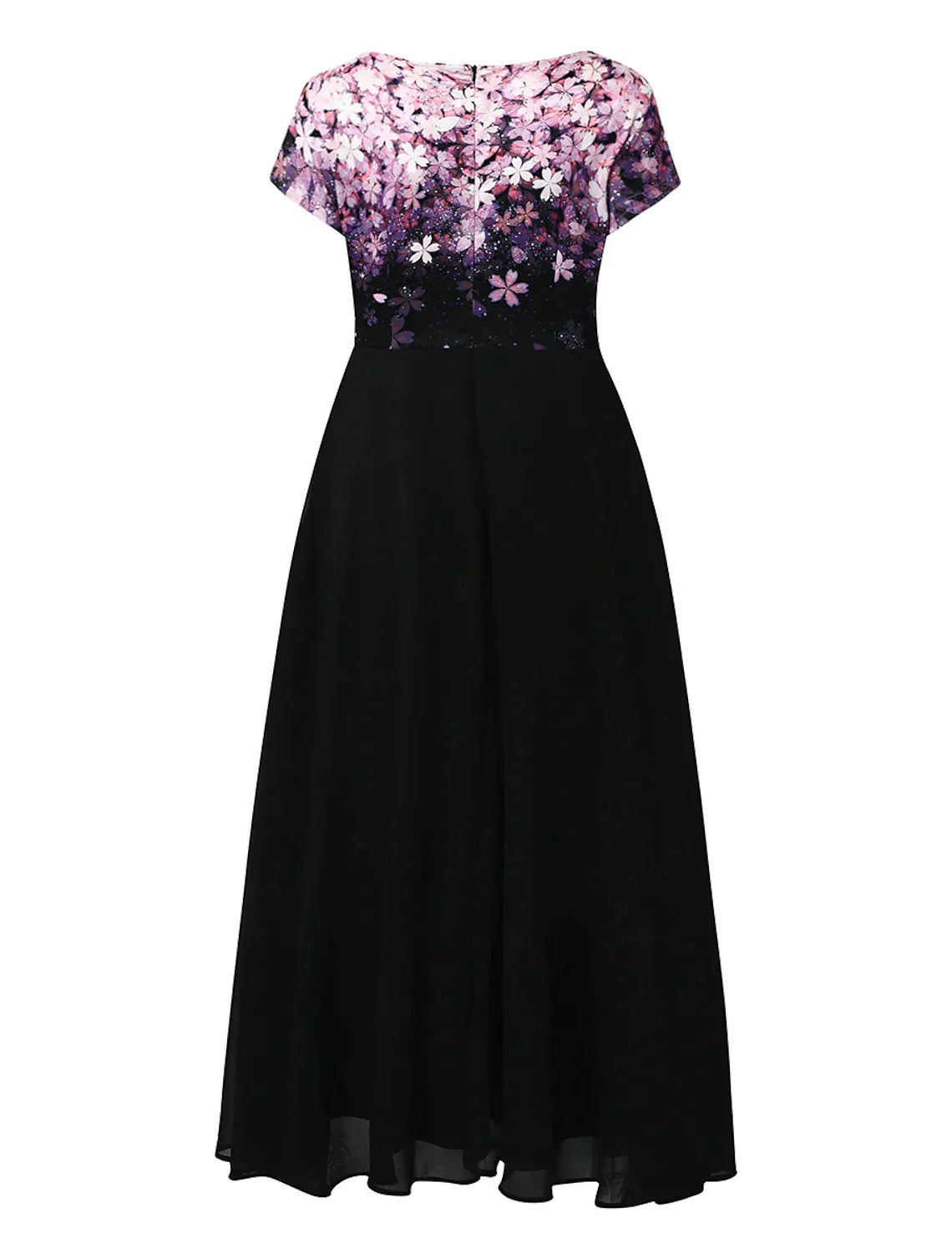 Shopnory | Elegantes Midi Kleid mit Blumen-Spitze