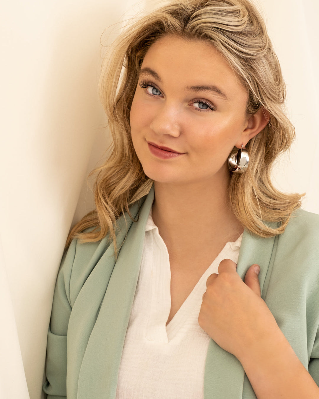 Gold- und Silber-Statement-Creolen | Shop Nory